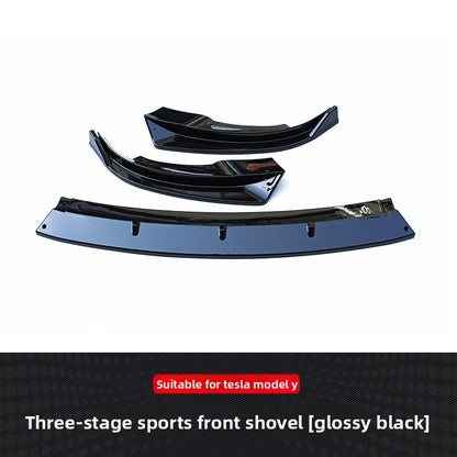Front Lip Spoiler & Corner Protector Kit for Tesla Model Y