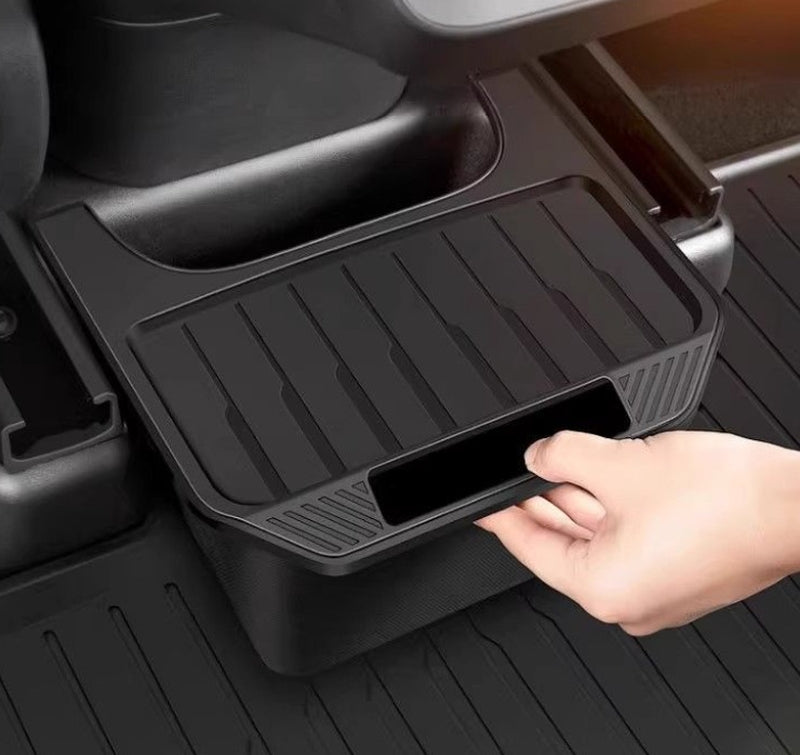 Rear Storage Box & Trash Can for Tesla Model Y Universal Fit