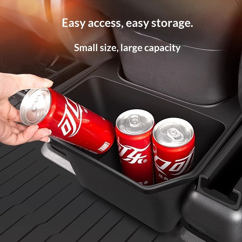 Rear Storage Box & Trash Can for Tesla Model Y Universal Fit