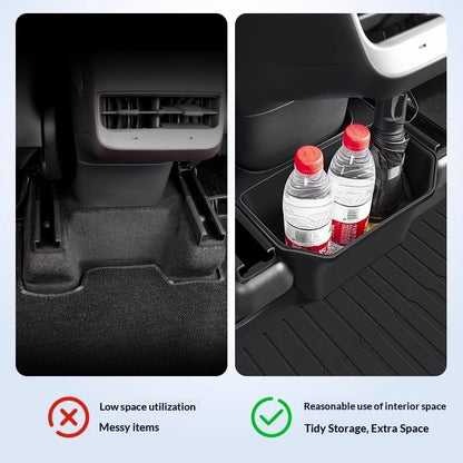 Rear Storage Box & Trash Can for Tesla Model Y Universal Fit