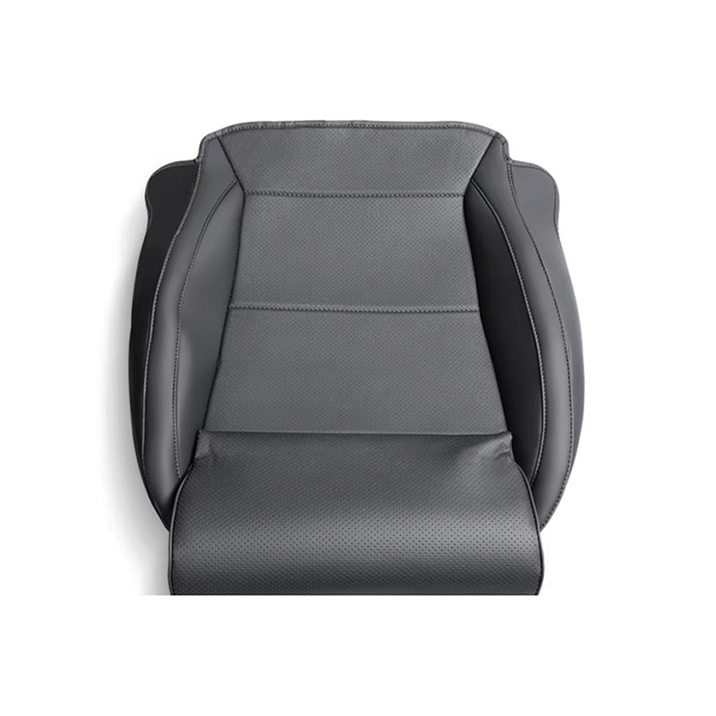 Full-Surround Leather Seat Cushion with Storage for Tesla Model Y