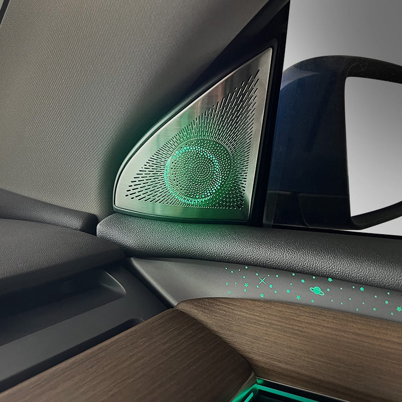 Non-Destructive Ambient Light & Door Storage for Tesla 3/Y
