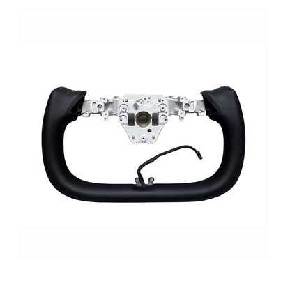 Custom Leather Yoke Steering Wheel for Tesla Model Y Juniper 2025