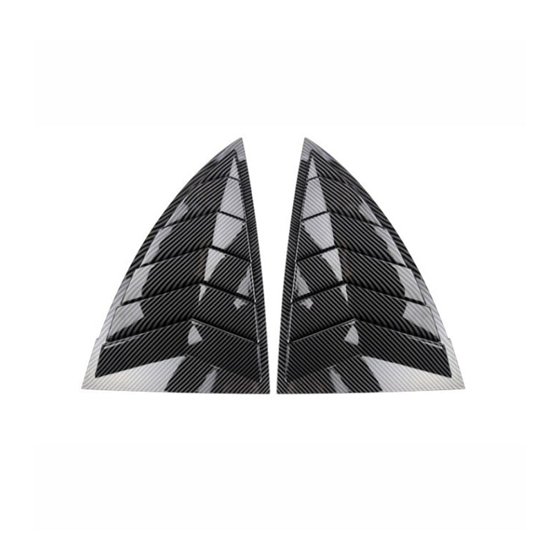 Carbon Fiber Louver Rear Window Set for Tesla Model Y