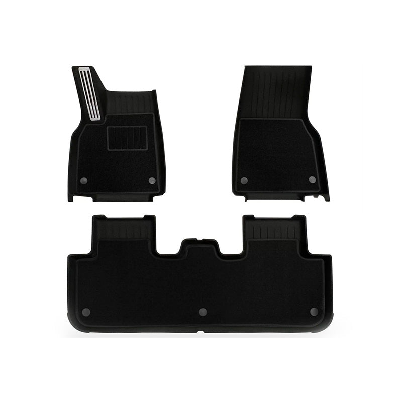 TPE Fully-Wrapped Double-Layer Floor Mats for Tesla Model Y 2025