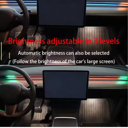 BSD Smart Ambient Light for 2025 Tesla Model Y Juniper Console