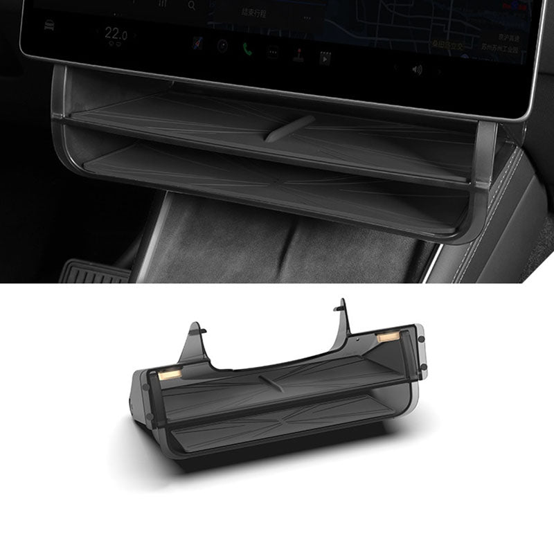 ABS Screen Hanging Storage Box for Tesla Model 3/Y/YL 2025