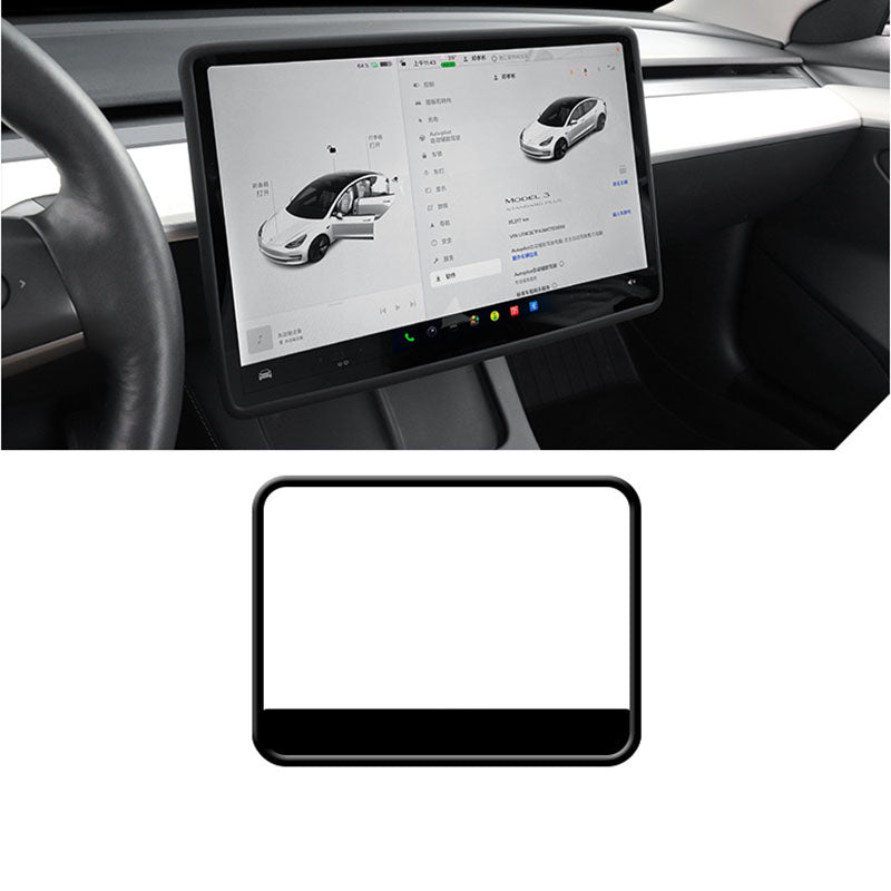 Silicone Screen Frame for Tesla Model 3/Y