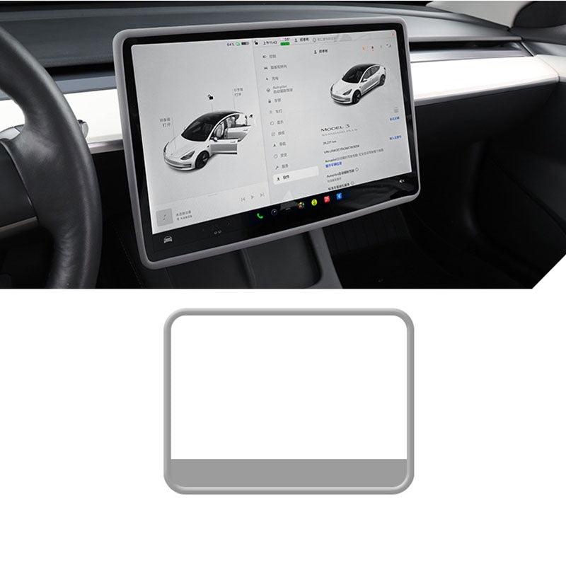 Silicone Screen Frame for Tesla Model 3/Y