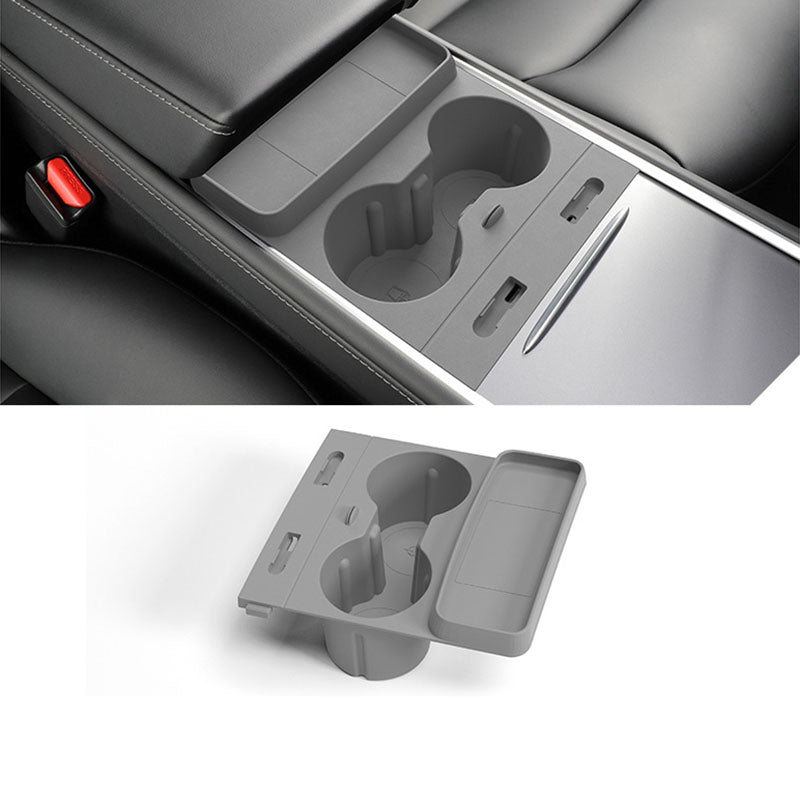 Silicone Cup Holder for Tesla Model 3/Y 2021-2022