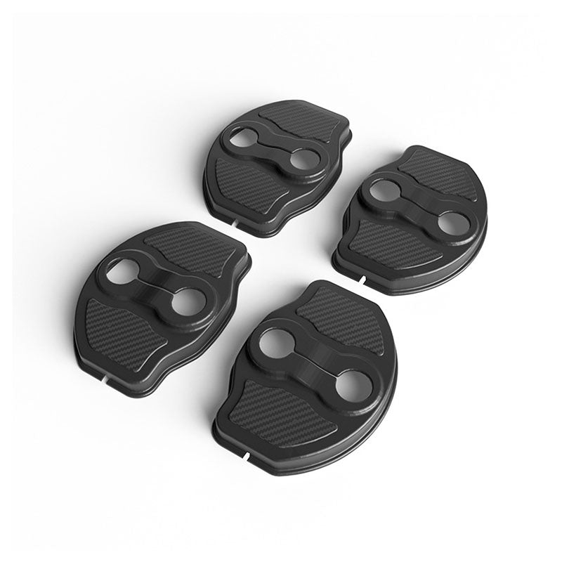 TPE Door Lock Cover for Tesla Model 3/Y 2023-2025