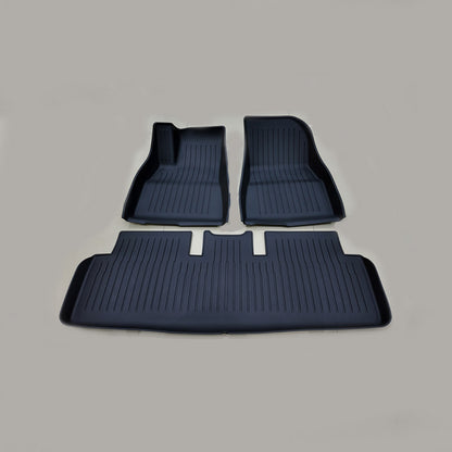 Piano Stripe 3D TPE Floor Mats for Tesla Model 3 2024