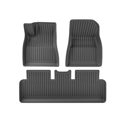 Piano Texture 3D TPE Floor Mats for Tesla Model 3 2024