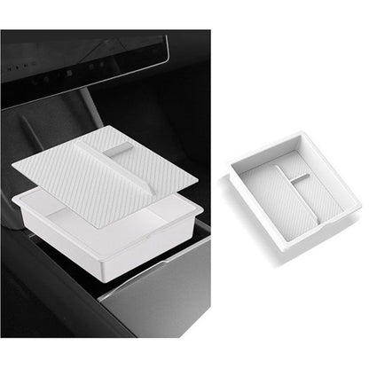 3D ABS Central Control Storage Box for Tesla Model 3