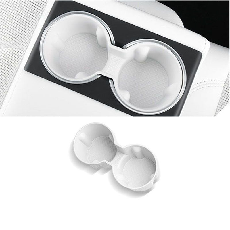 Silicone Cup Holder for Tesla Model 3 2023 Rear Row