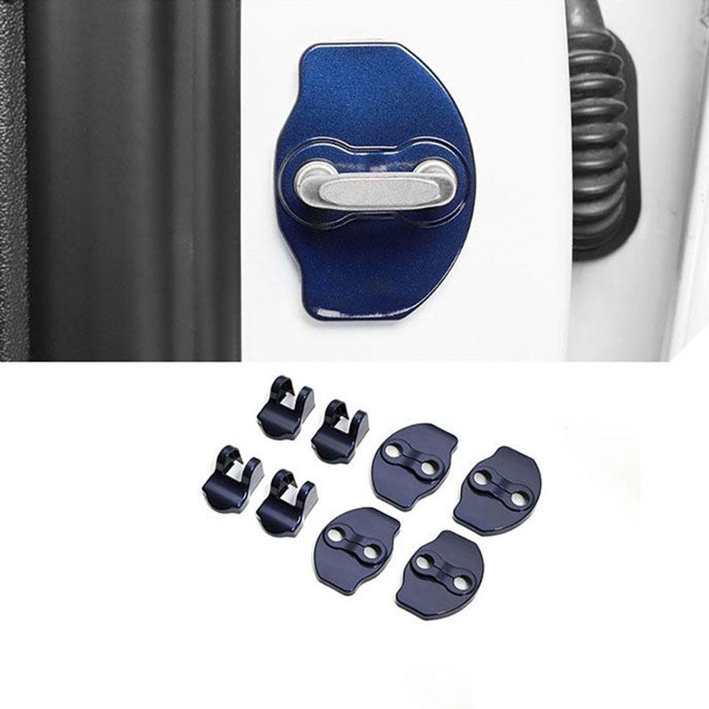 3D ABS Door Lock Buckle Cover Set for Tesla Model 3