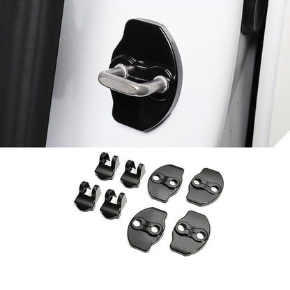 3D ABS Door Lock Buckle Cover Set for Tesla Model 3