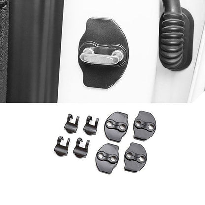 3D ABS Door Lock Buckle Cover Set for Tesla Model 3