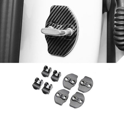 3D ABS Door Lock Buckle Cover Set for Tesla Model 3