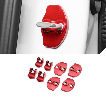 3D ABS Door Lock Buckle Cover Set for Tesla Model 3
