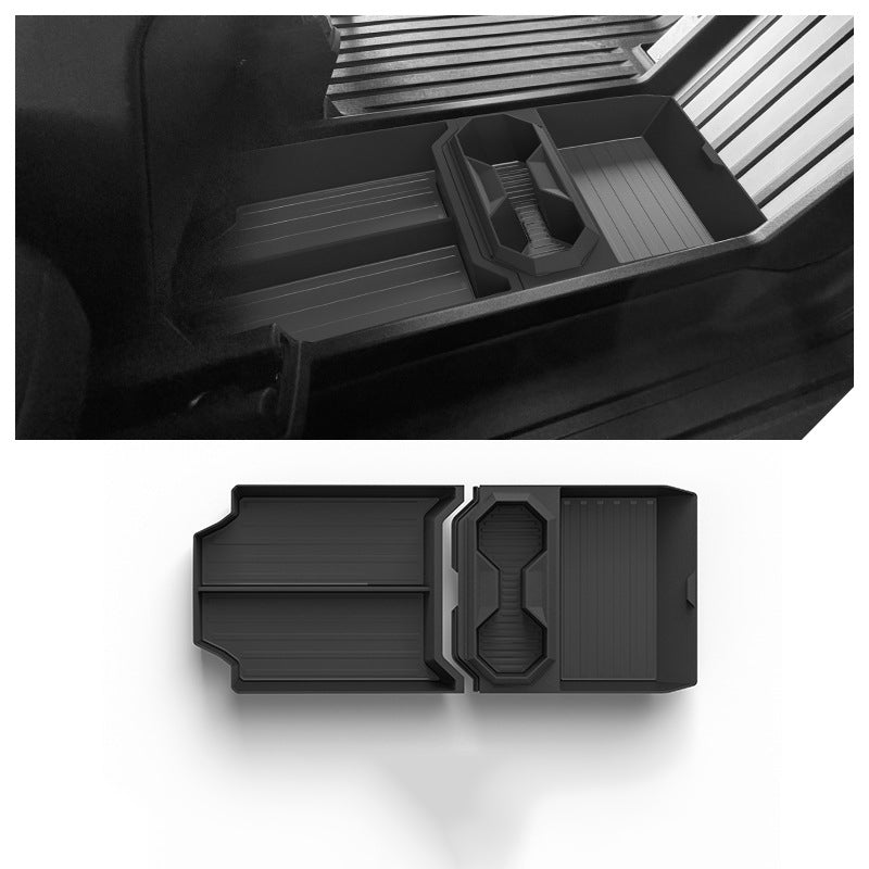 ABS Cup Holder Storage Box for Tesla Cybertruck 2024