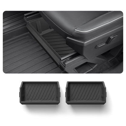 TPE Front Seat Storage Box for Tesla Cybertruck 2024