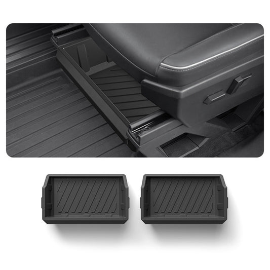 TPE Front Seat Storage Box for Tesla Cybertruck 2024