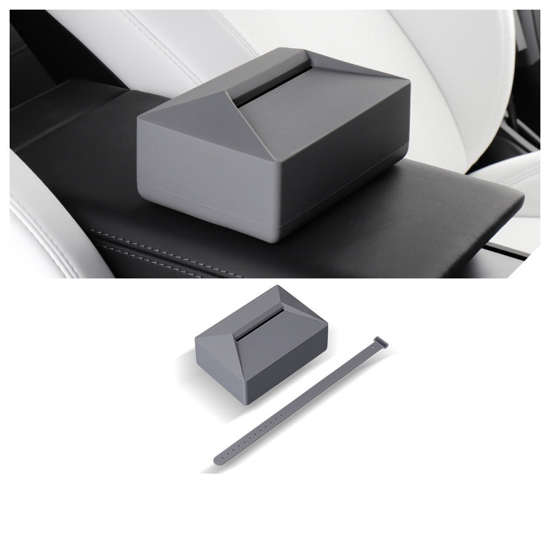 Silicone Tissue Box for Tesla Cybertruck Interior