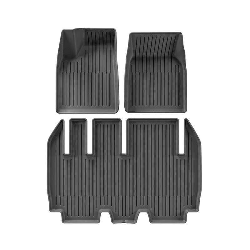 3D TPE Floor Liners for Tesla Model X 2022-2024