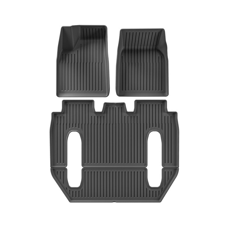 3D TPE Floor Liners for Tesla Model X 2022-2024