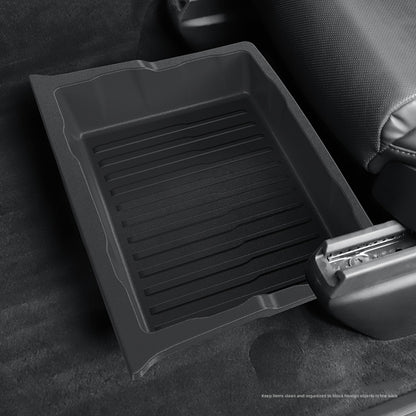 TPE Front Seat Storage Box for Tesla New Model X