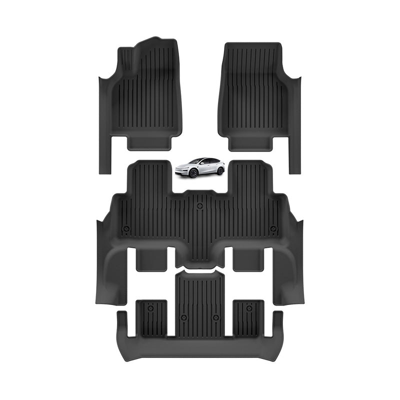 TPE Floor Liners for Tesla Model YL 2025 6-Seat