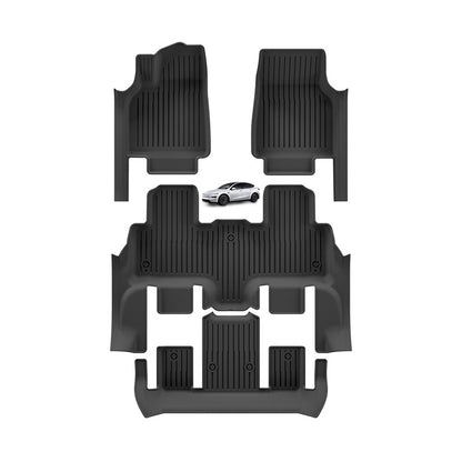 TPE Floor Liners for Tesla Model YL 2025 6-Seat
