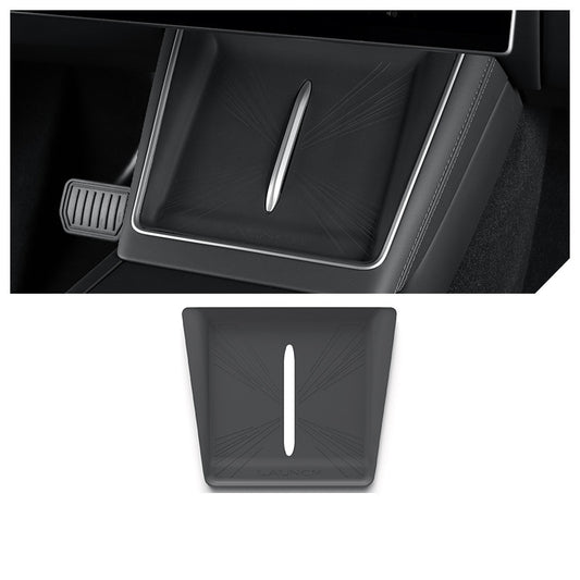 Silicone Wireless Charging Pad for Tesla Model YL 2025