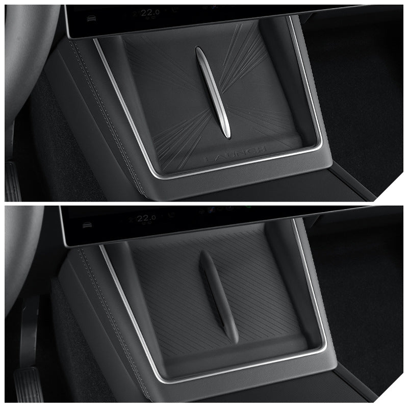 Silicone Wireless Charger Pad for Tesla Model YL 2025