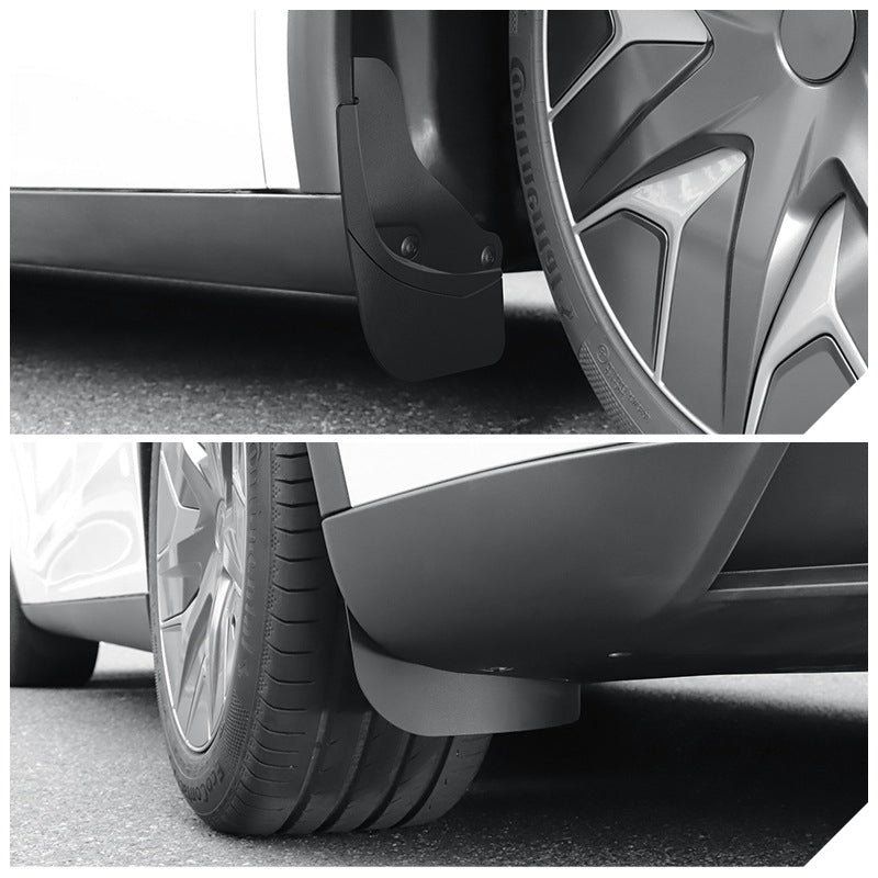 TPE Mud Flaps for Tesla Model YL 2025 No-Drill Set