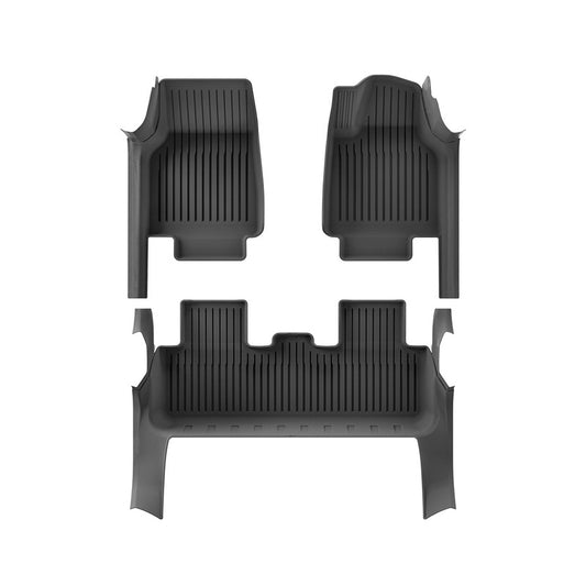 TPE Floor Mats for Tesla Model Y 2025 Wrap Threshold 7-Pc