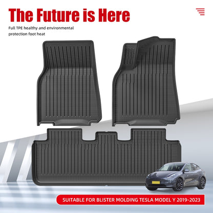 3D TPE Floor Liners for Tesla Model Y 2019-2024