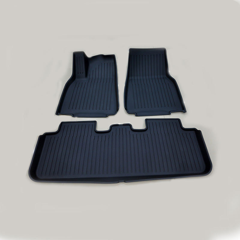 3D TPE Floor Liners Full Set for Tesla Model Y 2019-2025