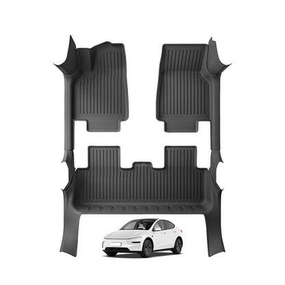 TPE Wrap Threshold Liners for Tesla Model Y 2025
