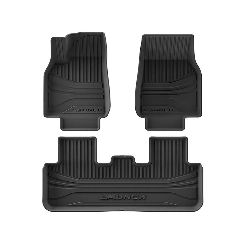 3D TPE Floor Liners Full Set for Tesla Model Y 2025