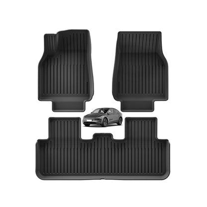 3D TPE Floor Liners Full Set for Tesla Model Y 2025