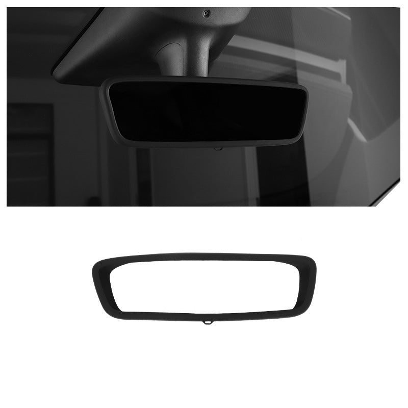 Silicone Rearview Mirror Frame for Tesla Model Y 2022-2025