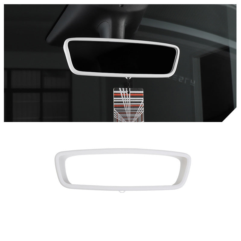 Silicone Rearview Mirror Frame for Tesla Model Y 2022-2025