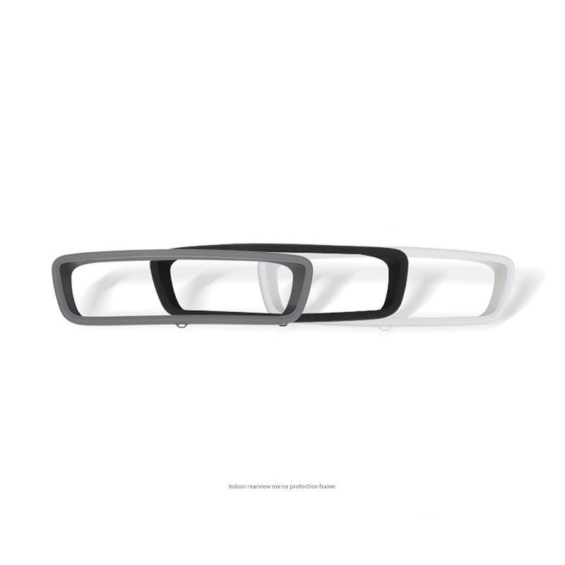 Silicone Rearview Mirror Frame for Tesla Model Y 2022-2025