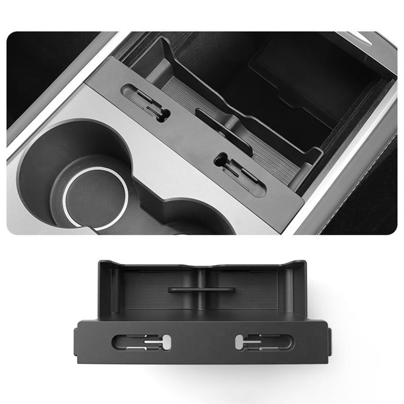 TPE Glasses Storage Box for Tesla Model Y 2024