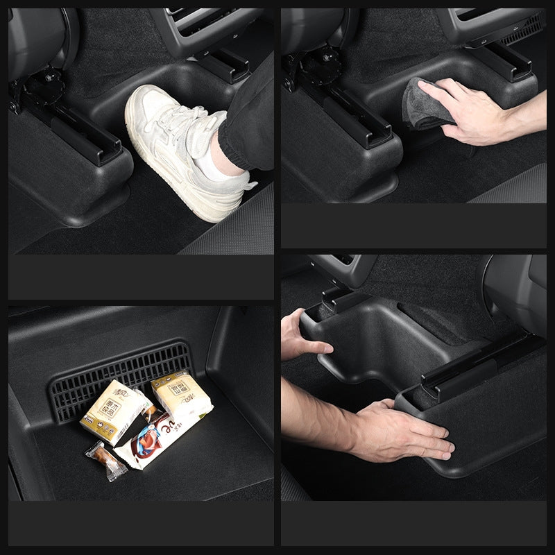 TPE Front Seat Rail Covers for Tesla Model Y Launch Series 2025