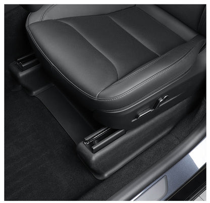 TPE Front Seat Rail Covers for Tesla Model Y Launch Series 2025