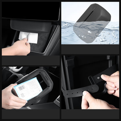 Silicone Tissue Box for Tesla Model Y Launch Series 2025