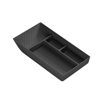 Silicone Console Lower Storage Box for Tesla Model Y 2025